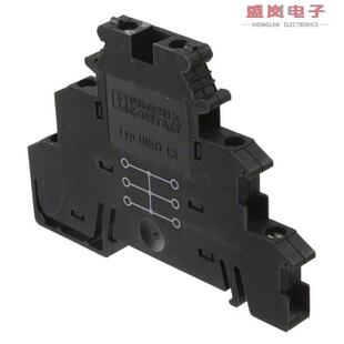 FEED 2715571 30AWG THRU BLK TERM CONN 正品 原装