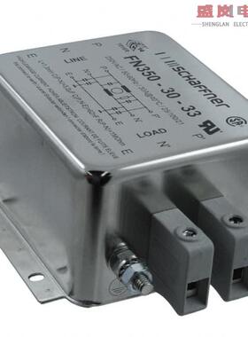 原装正品FN350-30-33[LINE FILTER 250VAC 30A CHASS MNT]