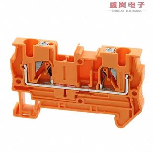 FEED 3211758 24AWG THRU BLK TERM CONN 正品 原装