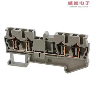 FEED 3031306 28AWG THRU BLK TERM CONN 正品 原装