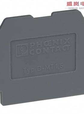 原装正品3100321[CONN TERM BLK END PLATE RAIL GRY]