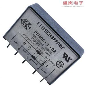 PCB 正品 FN406 原装 MOUNT 电源线滤波器