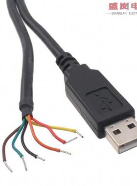 原装正品TTL-232R-5V-WE[CABLE USB EMBD UART 5V WIRED]