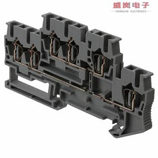 FEED 3038516 28AWG THRU BLK TERM CONN 正品 原装