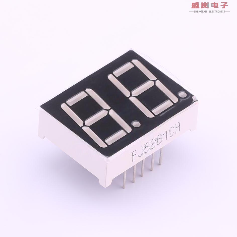 原装正品FJ5261CH[两位0.56英寸红色 共阴数码管]