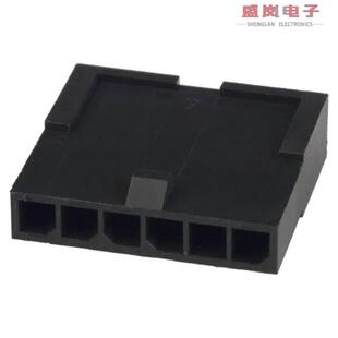 3MM 6POS PLUG 1445049 CONN LOK 原装 MATE 正品