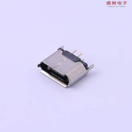 原装正品U255-051N-4BH70-SS[Micro-B 母座 直插]
