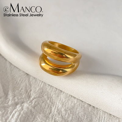 eManco欧美ins网红新款不锈钢