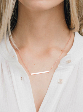 钛钢饰品批发不锈钢项链简约百搭