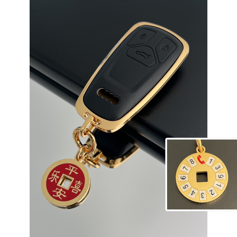 奥迪A6L金属钥匙套25新款