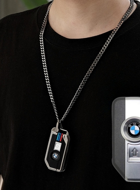 适用宝马摩托车钥匙壳F750GS F850GS水鸟R1250 K1600感应器项链