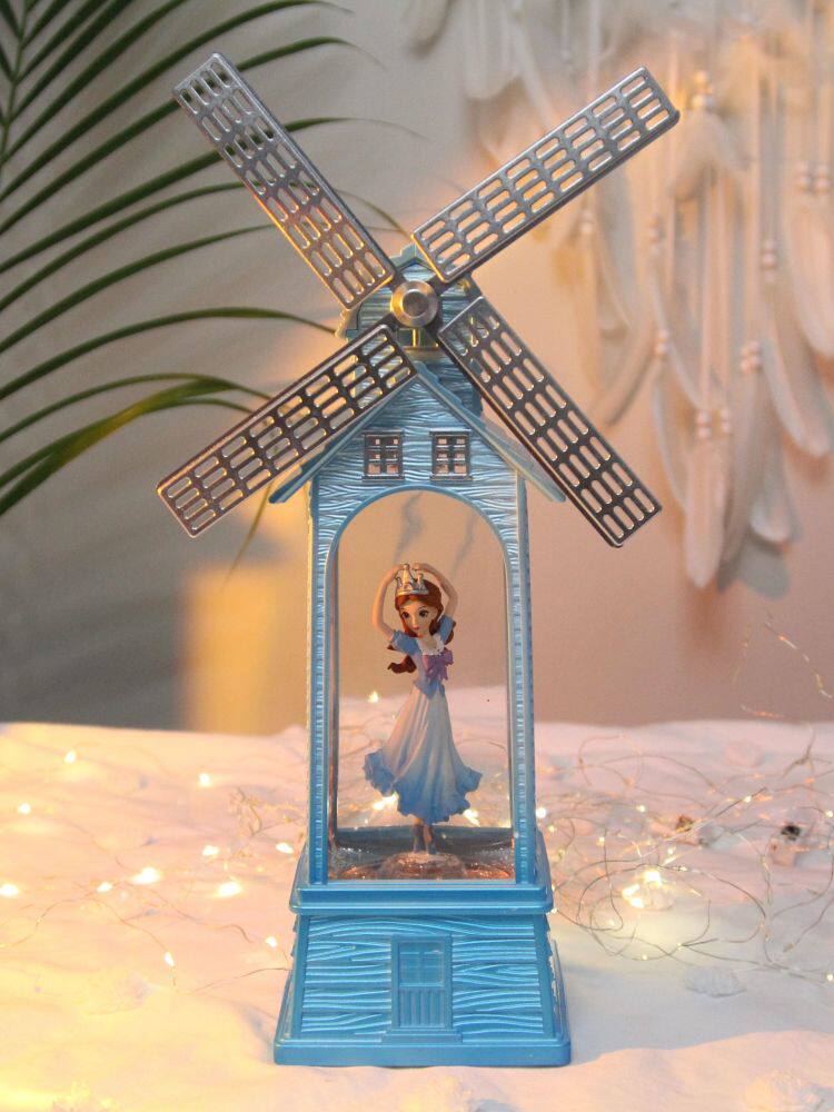 뮤직 박스 크리스탈 볼 발렌타인 데이 어린이 소녀 어린 소녀의 생일 선물 엘사 댄스 발레 뮤직 박스