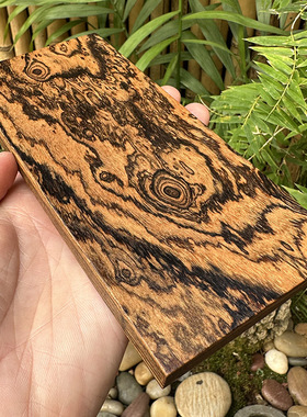 纹理如画墨西哥黄花梨虎皮檀