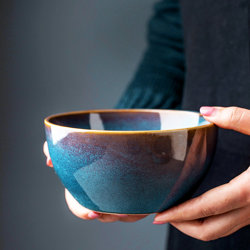 Home creative good-looking single personality Nordic rice bowl