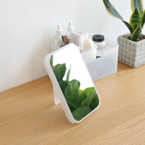 桌面简约化妆镜梳妆少女家用宿舍