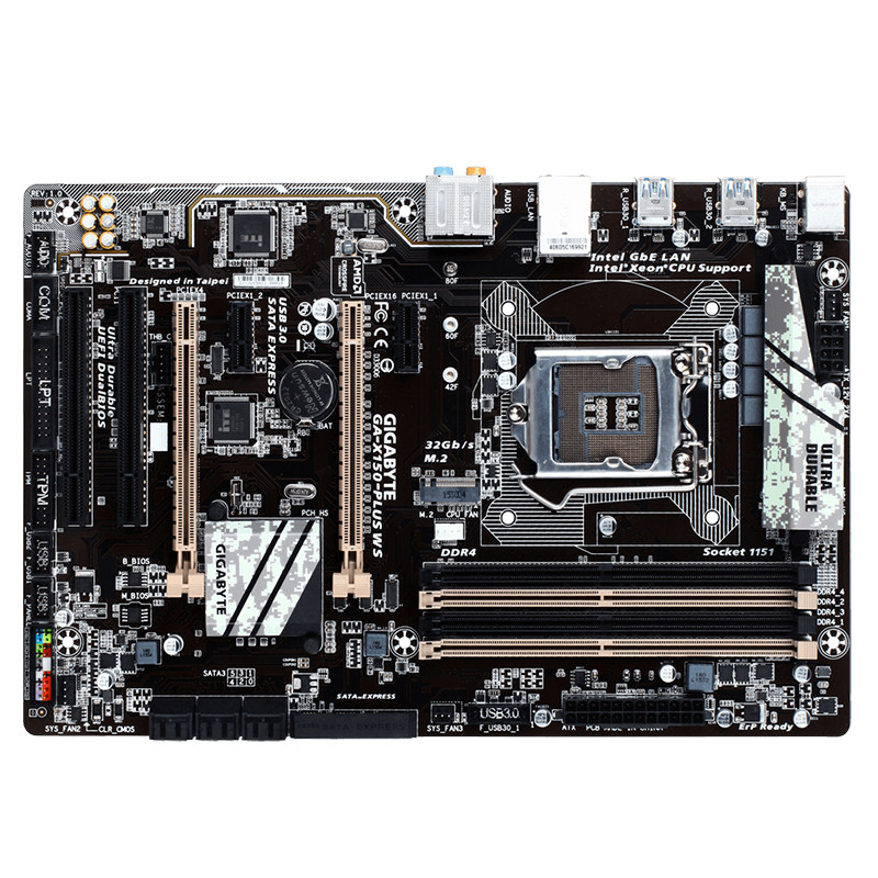 Gigabyte X150-PLUS WS Graphics Workstation a main board C232 Chipset design Draw Motherboardin the Computer Hardware/Monitor/Computer Peripherals , Motherboard  category - from Buy2taobao.com to provide professional Taobao agent buy service