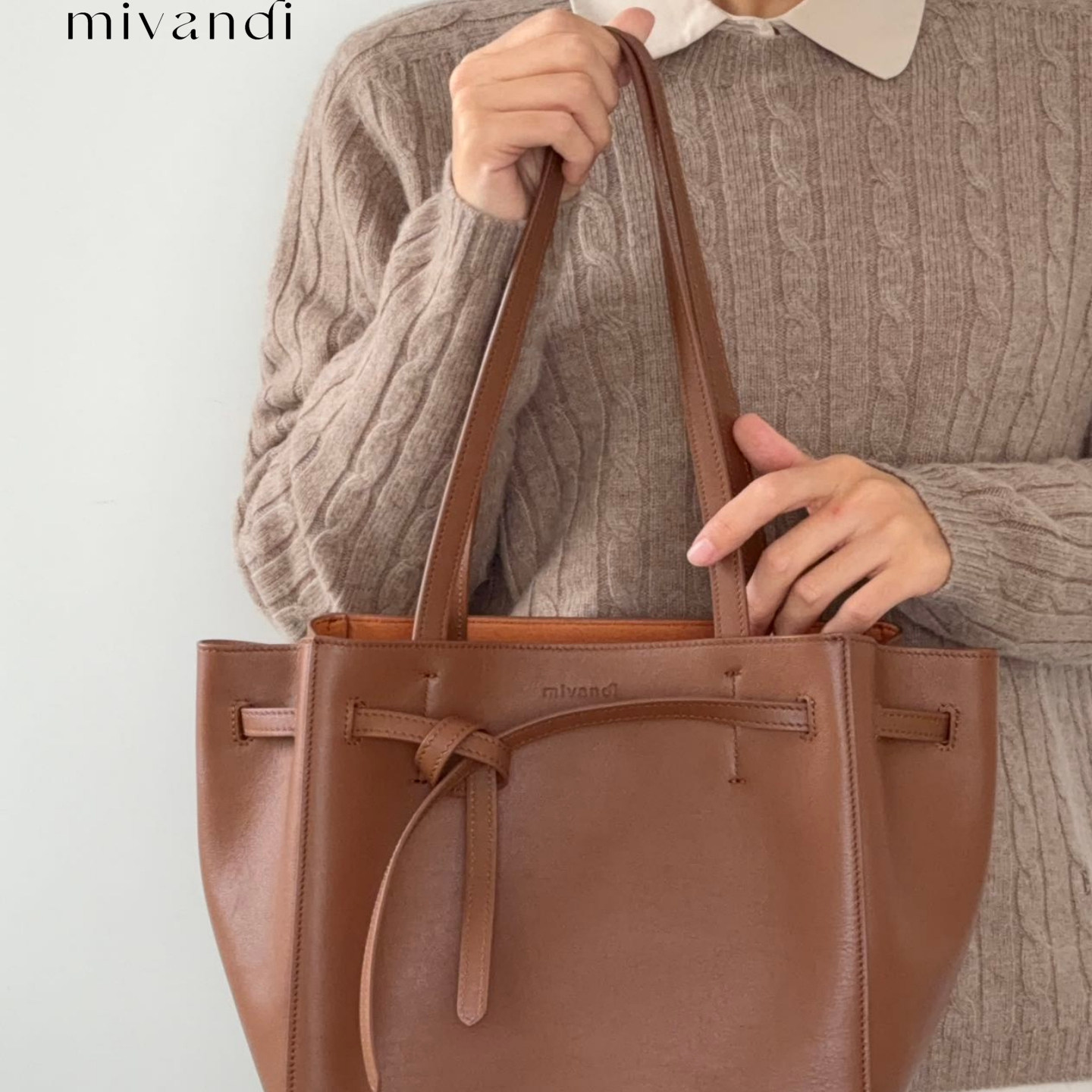 MIVANDI秋季小号多色手提包