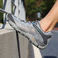 Летняя нескользящая дышащая амортизирующая спортивная обувь для скалозалания подходит для пеших прогулок
