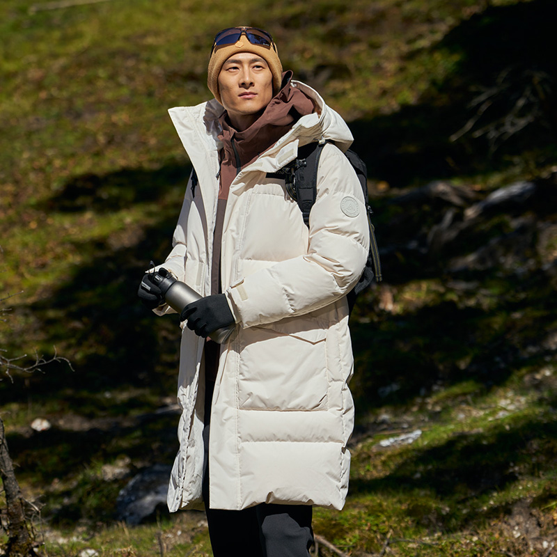 悍途户外防泼水防风羽绒衣