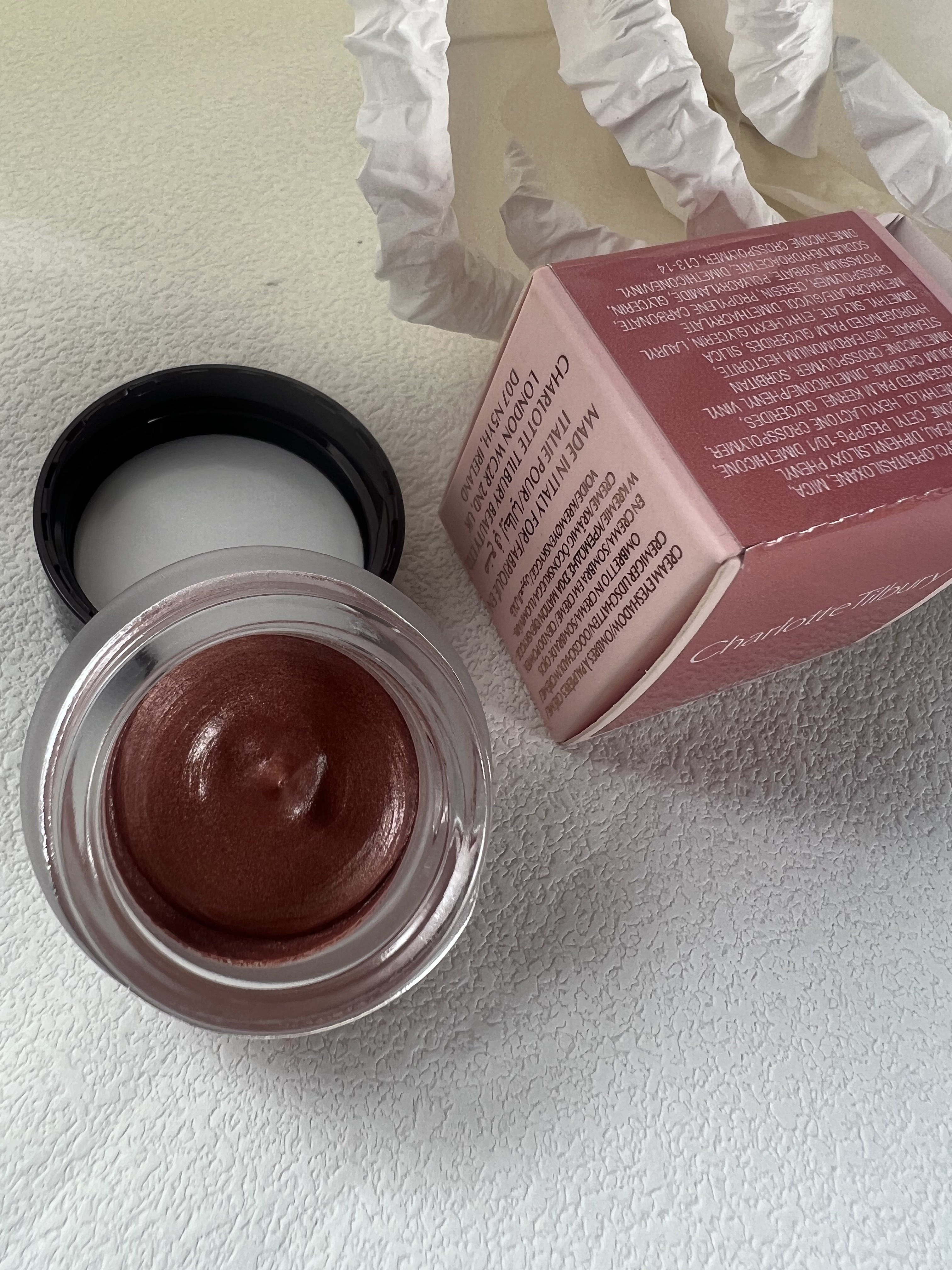 现货| CHARLOTTE TILBURY/CT  单色眼影膏7ml pillow talk