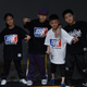 嘻哈重磅 bboy宽松 HIPHOP演出服练舞服 短袖 少儿T恤街舞童装