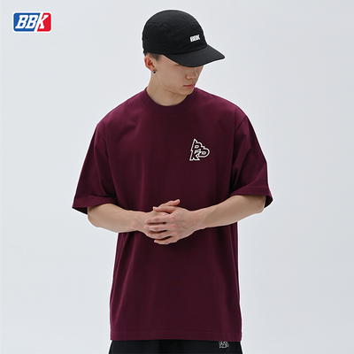 短袖嘻哈青少年重磅小领口