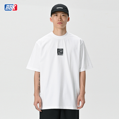 BBK短袖青少年重磅小领口