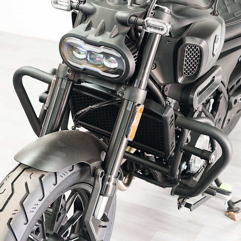 无极CU525护杠边包货架靠背改装