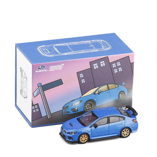 斯1/64合金斯巴鲁模型布加