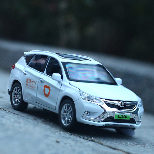 合金比亚迪宋回力声光汽车模型