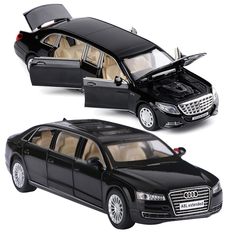 132迈巴赫s650轿车a8仿真玩具