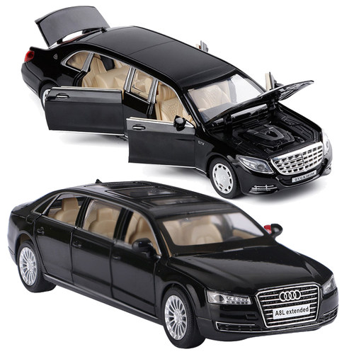 132迈巴赫s650轿车a8仿真玩具