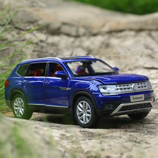 升辉1:32大众CC途观L合金汽车模型飞度回力声光越野车桑塔纳途昂