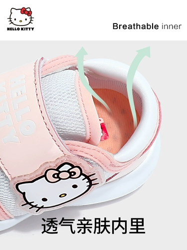 Hello Kitty, спортивная обувь, белая обувь, повседневная обувь для девочек, тренд сезона