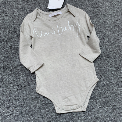 新生儿纯棉长袖三角爬护肚打底衫