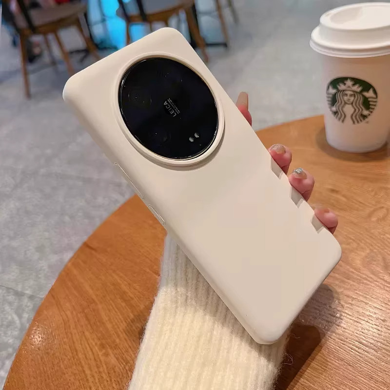 适用小米15Ultra手机壳xiaomi17ProMax液态硅胶保护套防摔软壳15SPRO散热14Pro情侣亲肤新款简约纯色防滑男女