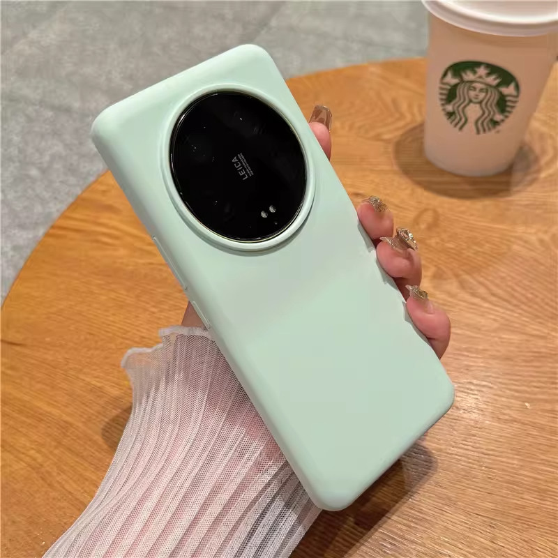 适用小米15Ultra手机壳xiaomi17ProMax液态硅胶保护套防摔软壳15SPRO肤感14Pro软糯橡皮檫手感高级感防滑男女