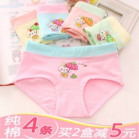 Детское нижнее белье для девочек, хлопковые штаны, подходит для подростков, 3-5-8-12 лет