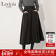 Lavinia2025冬新品 今年流行气质通勤格雷灰大摆A字半身裙Q57Q104P