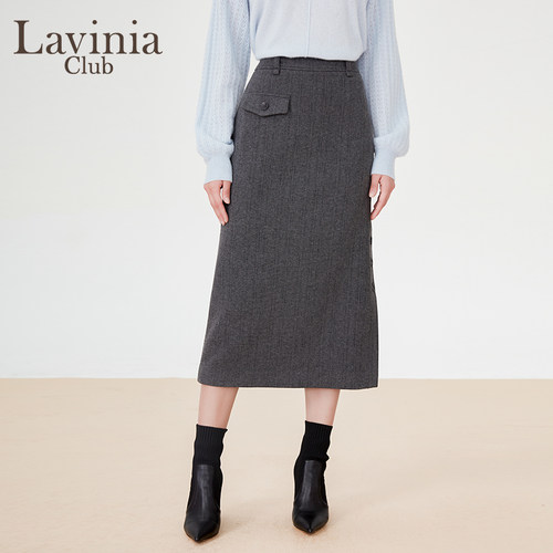 LaviniaClub气质中长裙