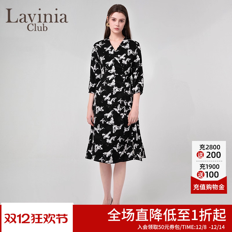 LaviniaClub法式气质连衣裙