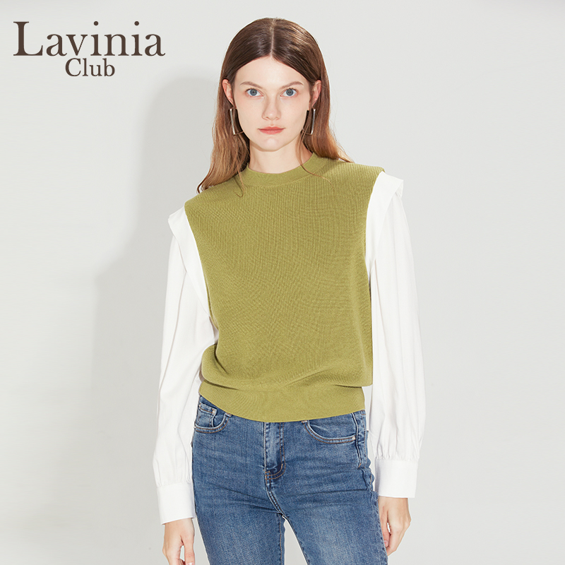 LaviniaClub优雅气质针织衫