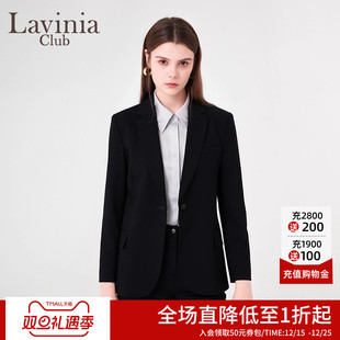 西服名媛外套B45W05S 年春秋新款 Lavinia法式 职业通勤气质西装