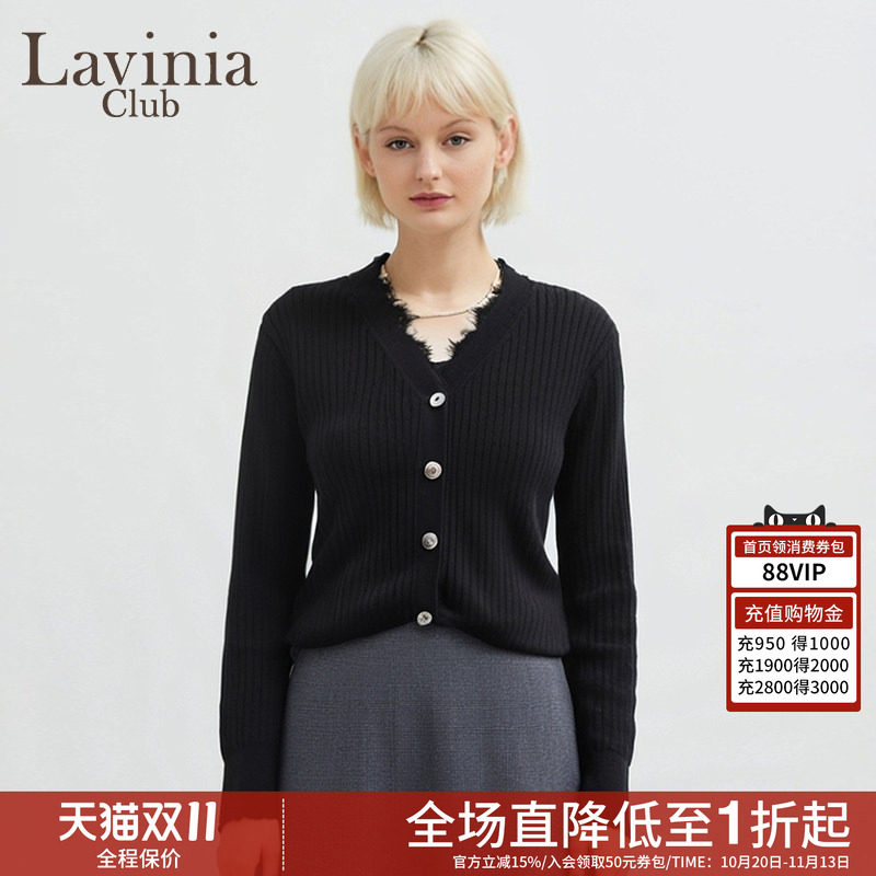 LaviniaClub气质通勤针织衫
