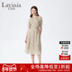 Lavinia女装 长裙浪漫系带知性复古连衣裙R43L141 天丝短袖 夏季 新款