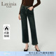 复古做旧洗水休闲喇叭牛仔长裤 女装 W47K107 新款 Lavinia年冬季