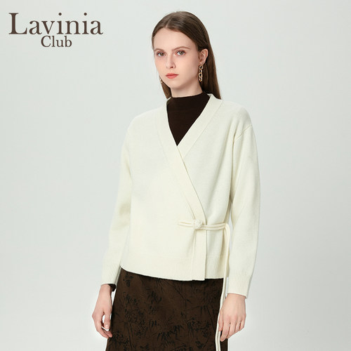 LaviniaClub气质通勤针织衫