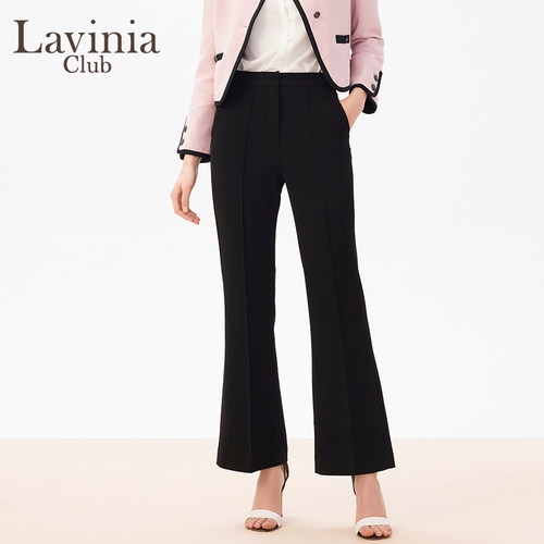 LaviniaClub百搭喇叭裤裤子