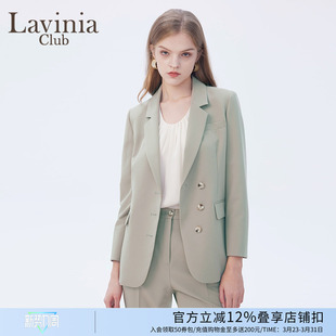 通勤OL商务工作西服 职业正装 Lavinia春秋面试西装 外套女新款