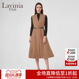 套装 时尚 连衣裙T恤两件套春秋新款 Lavinia气质通勤高腰中长款